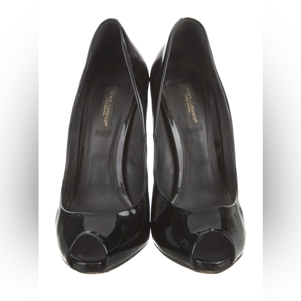 VGUC Dolce & Gabbana Peep Toe sz 6.5/36.5